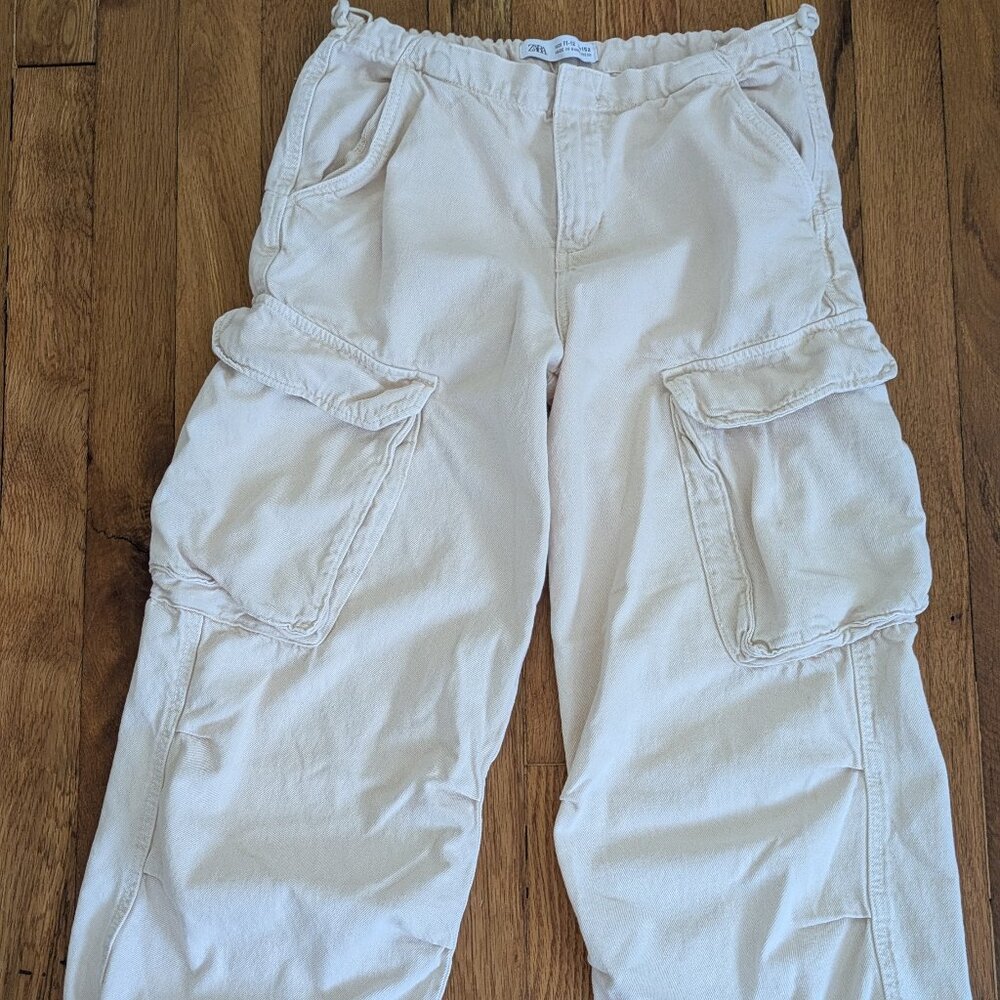 Zara kids Casual Cargo Pants Girls 11-12